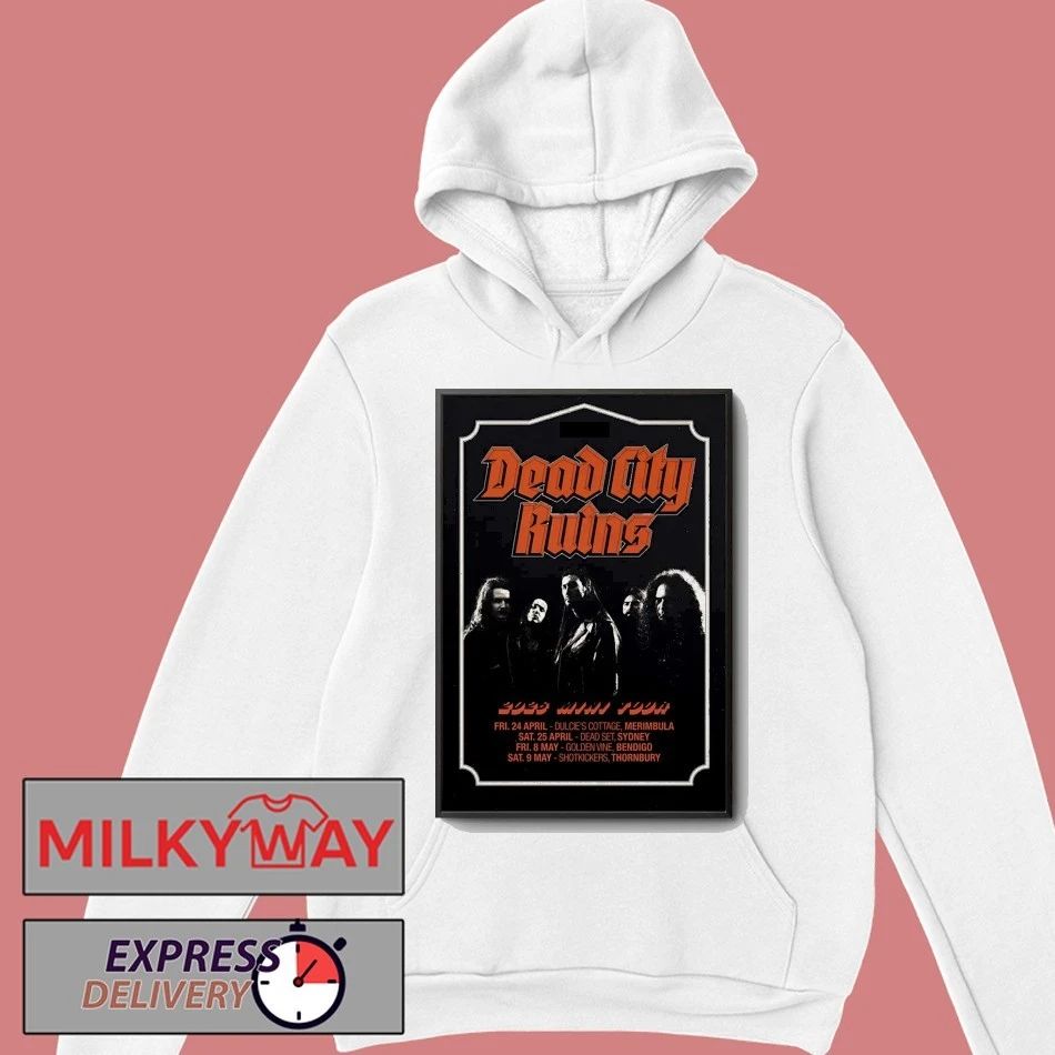 Dead City Ruins Mini Tour 26 Poster shirt