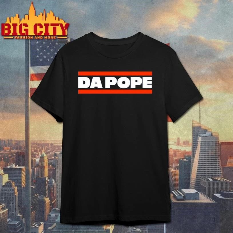 Pope Leo XIV Chicago Football Da Pope Graphic Shirt