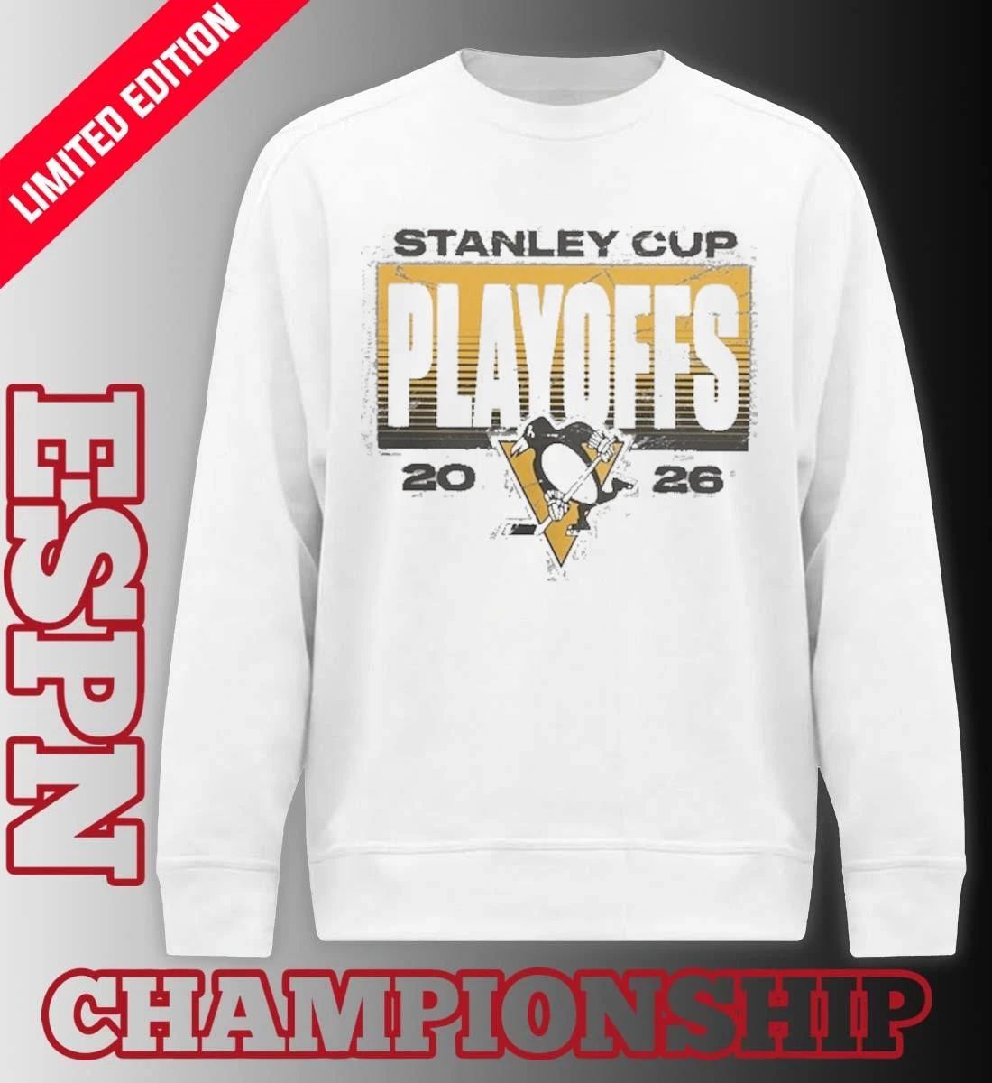 Pittsburgh Penguins 2026 Stanley Cup Playoffs Vintage T-Shirt