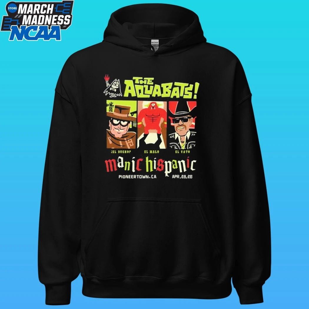 The Aquabats Manic Hispanic Pioneertown, Ca 4.28.2026 Shirt