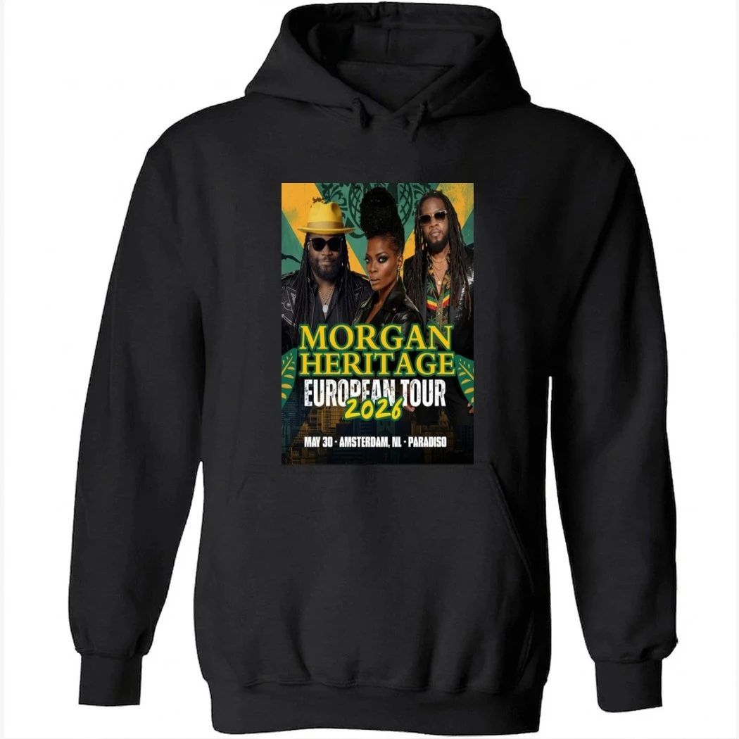 Morgan Heritage Amsterdam, NL May 30 2026 Poster Shirt