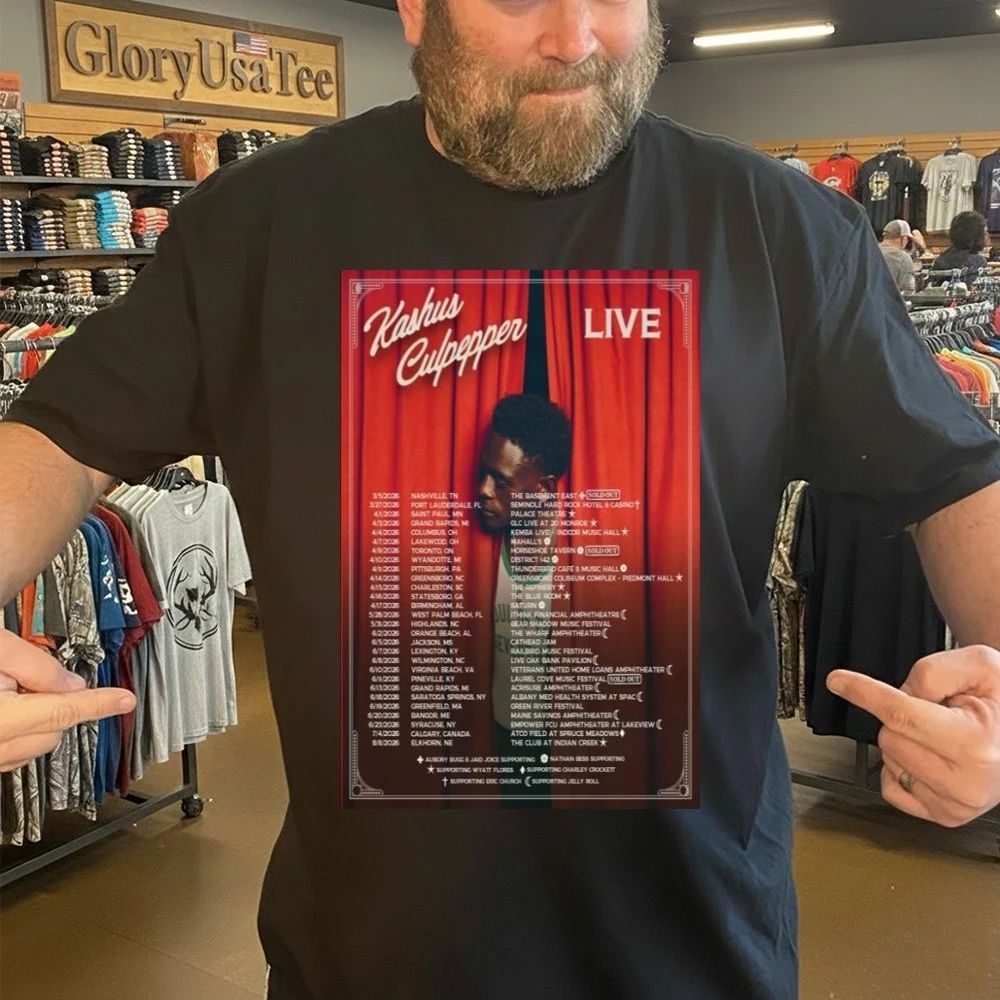 Kashus Culpepper Tour 2026 Poster Shirt