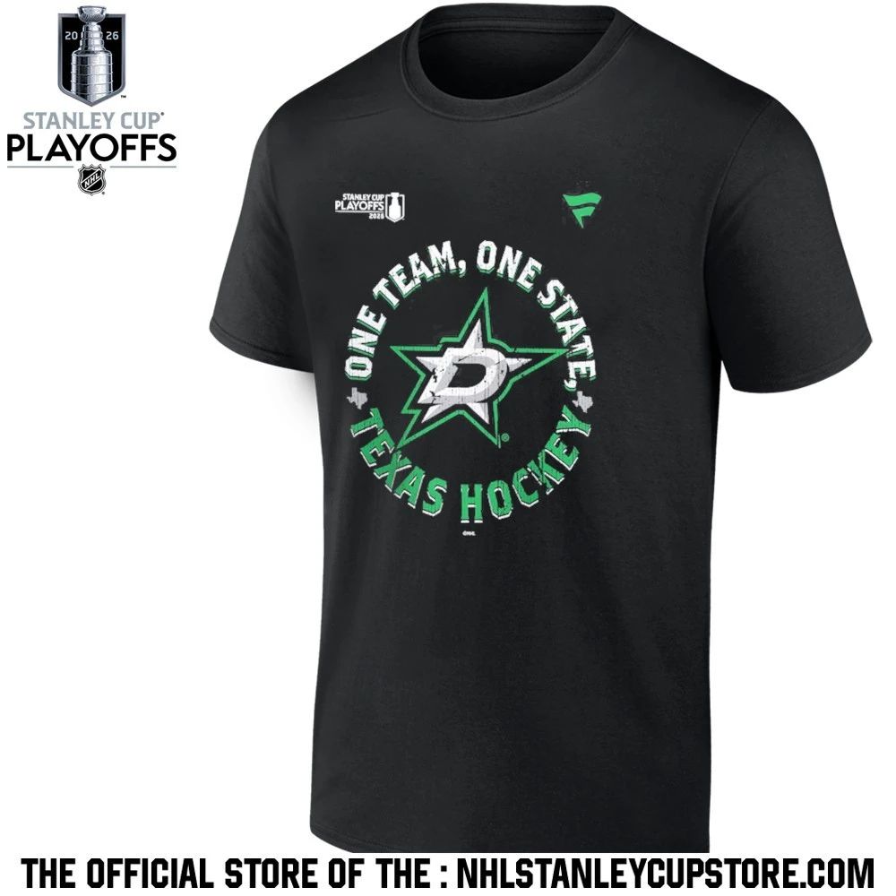 Dallas Stars Black 2026 Stanley Cup Playoffs Slogan Shirt