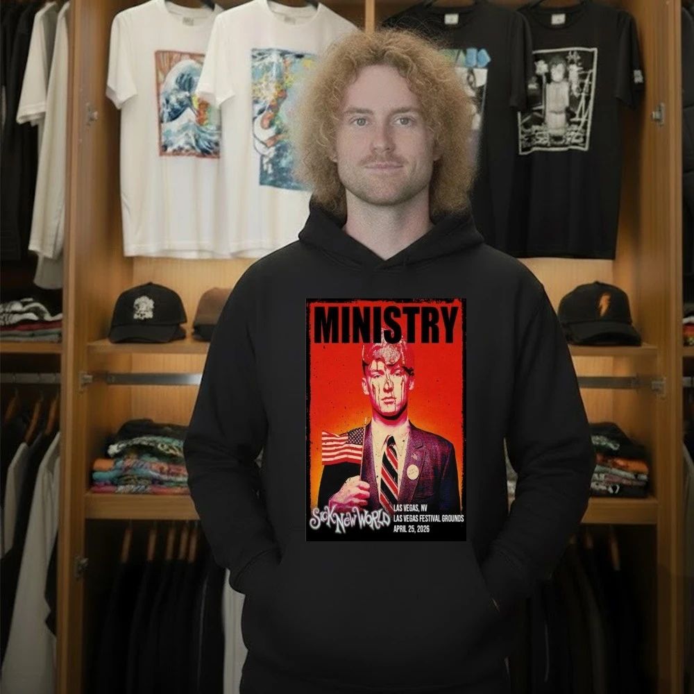 Ministry Concert Las Vegas NV April 25 2026 Shirt