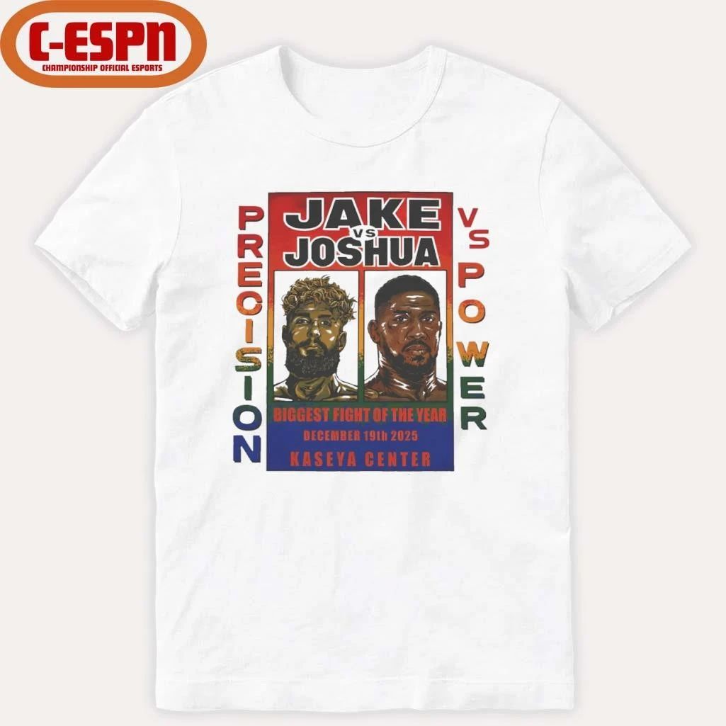 Jake Paul Wear knocked out Jake Vs Joshua shirt