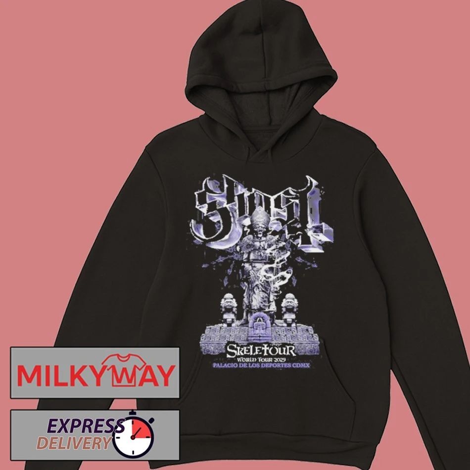 Ghost Palacio de los Deportes CDMX Tour 2025 23, 24 & 25 de Septiembre shirt