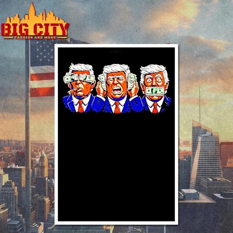 Trump See No Truth Graphic Shirt