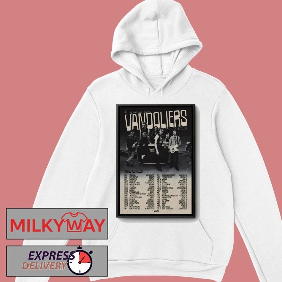 Vandoliers World Tour 26 Poster shirt