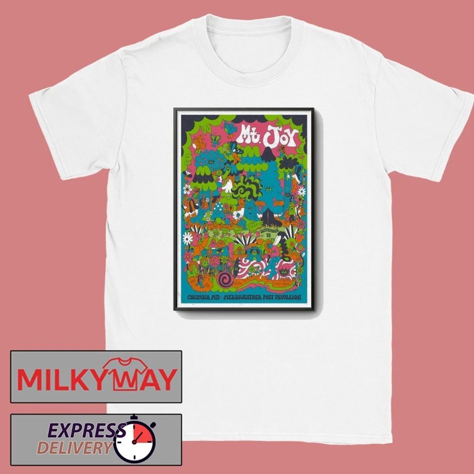 MT. Joy At Merriweather Post Pavilion On Sept 18 2026 Poster shirt