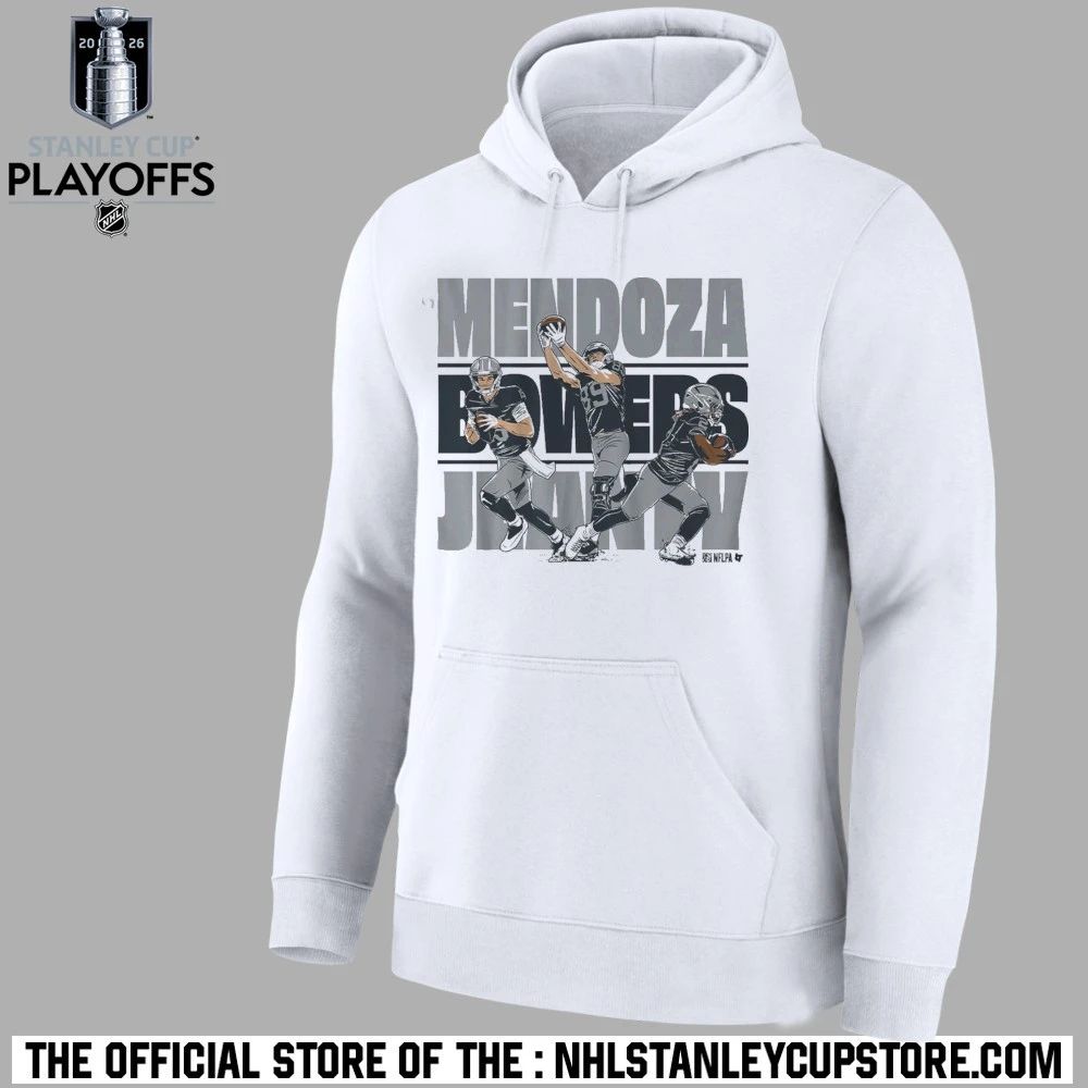 Fernando Mendoza, Ashton Jeanty & Brock Bowers Vegas Trio Shirt