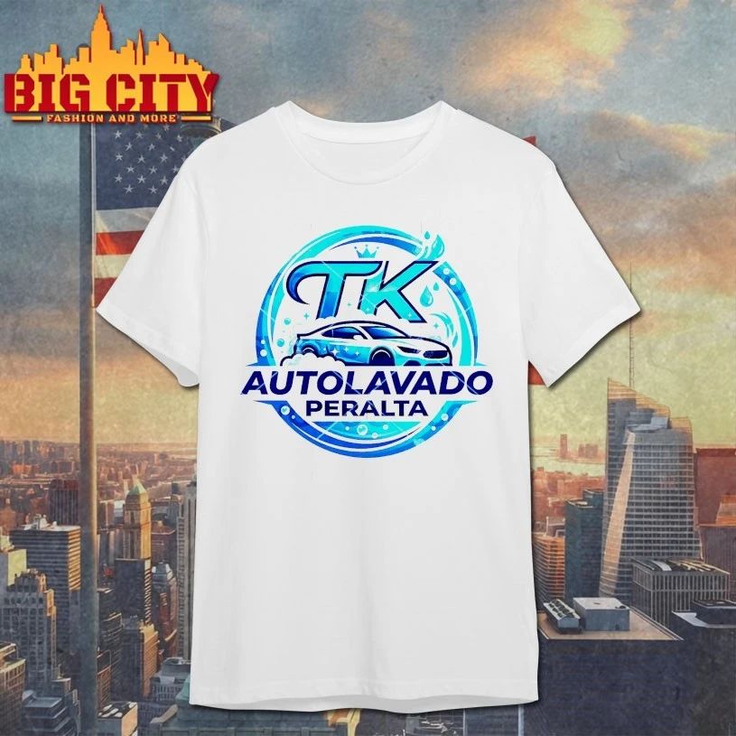 Autolavado Peralta logo T-shirt