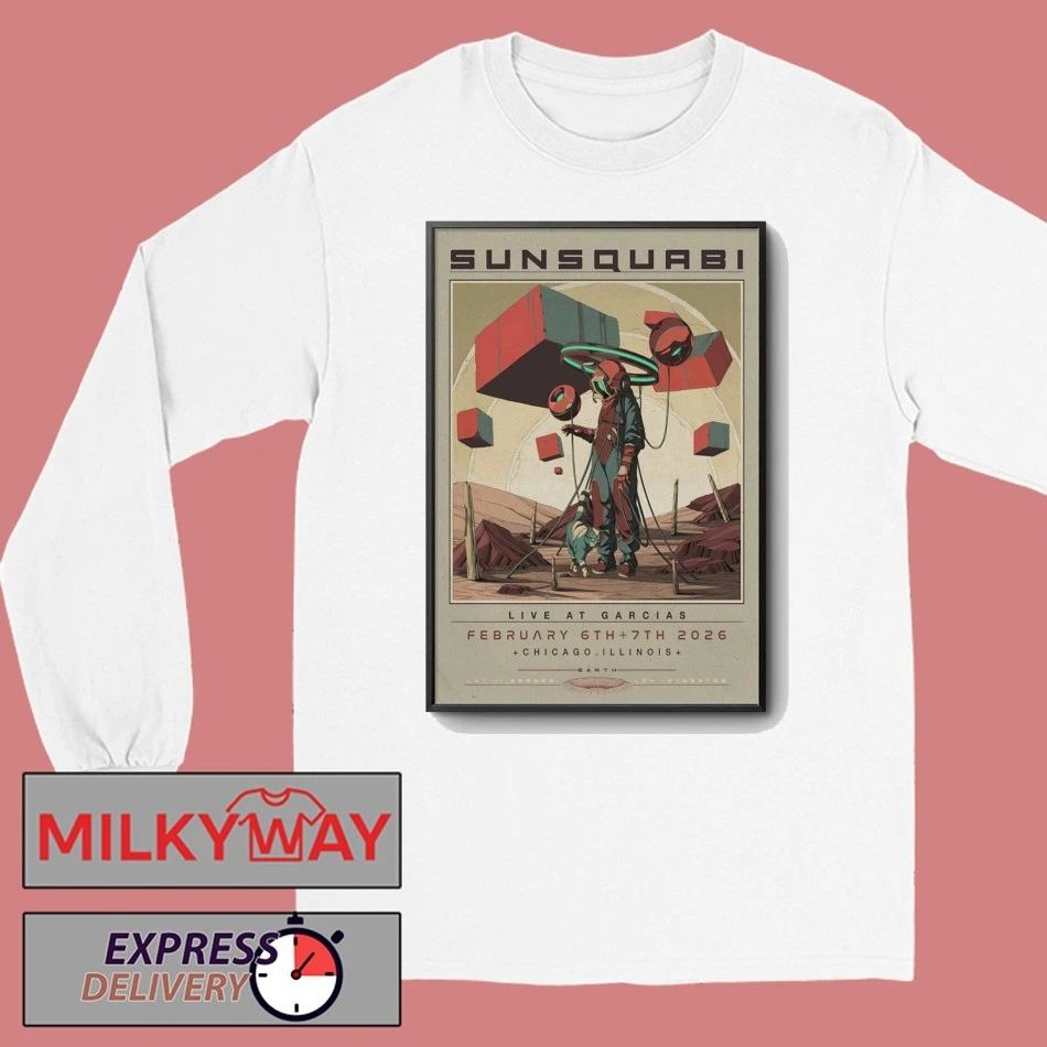Sunsquabi Feb 6-7 2026 In Chicago IL Poster shirt