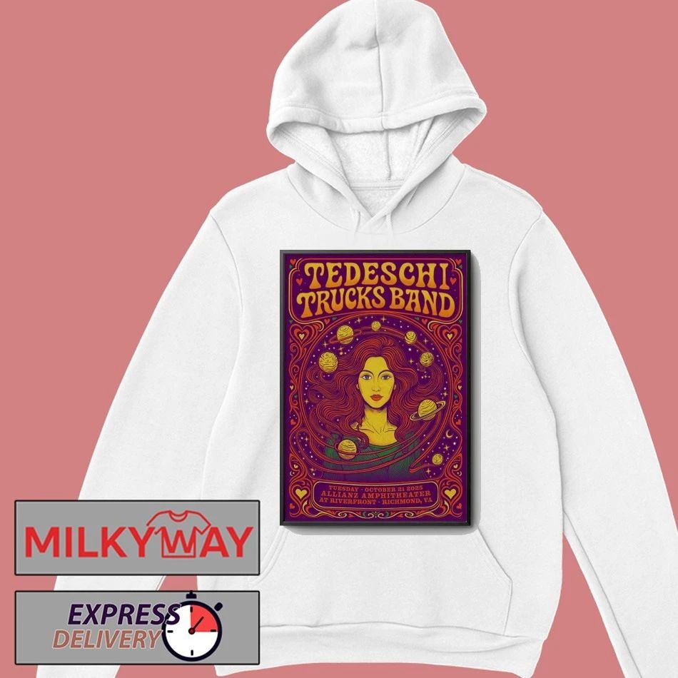 Tedeschi Trucks Band Richmond, VA 10 21 2025 Poster shirt