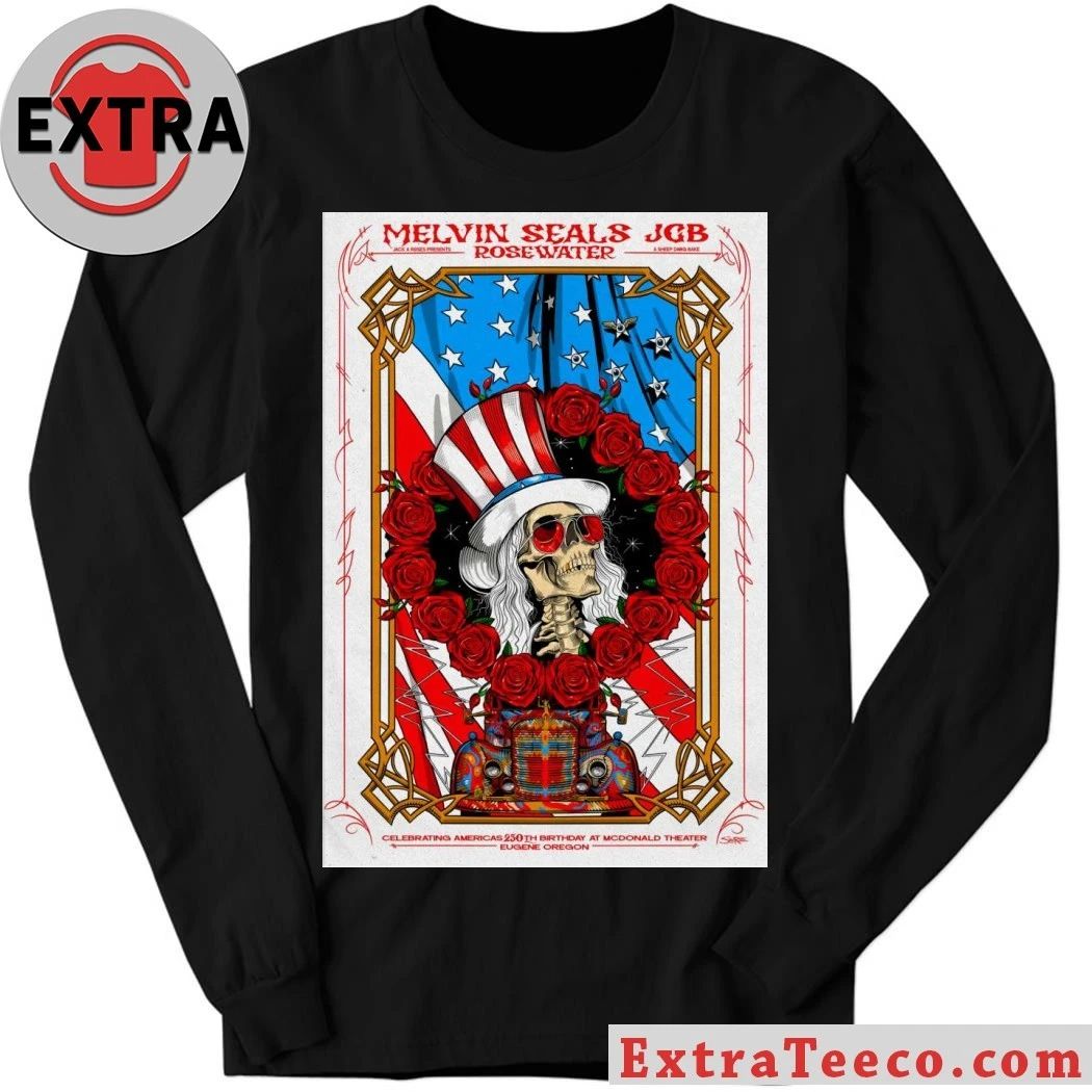 Melvin Seals And JGB Eugene OR 7 4 2026 Poster T-Shirt