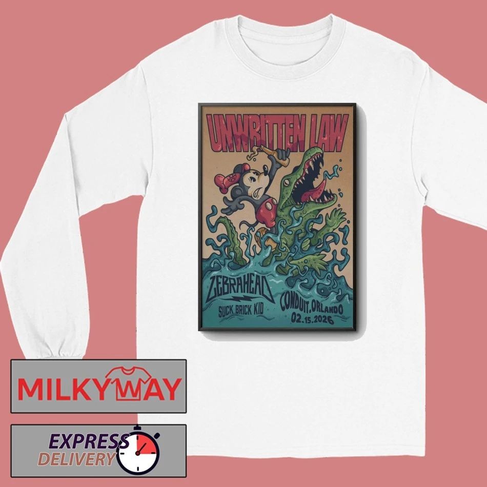 Unwritten Law Event Winter Park FL On Feb 15 2026 Poster shirt