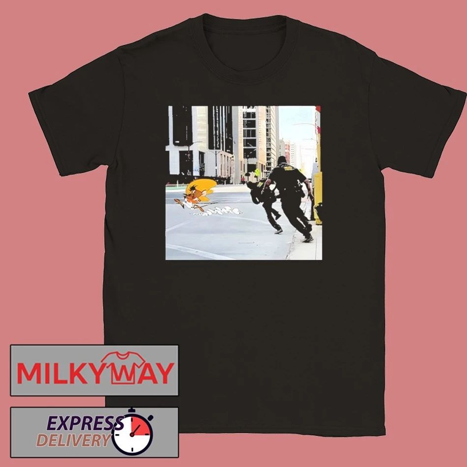 Cyclist Taunting ICE Agents Shirt