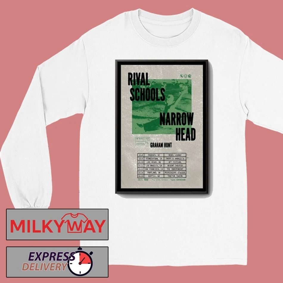 Rival Schools & Narrow Head October Show 2025 Poster shirt
