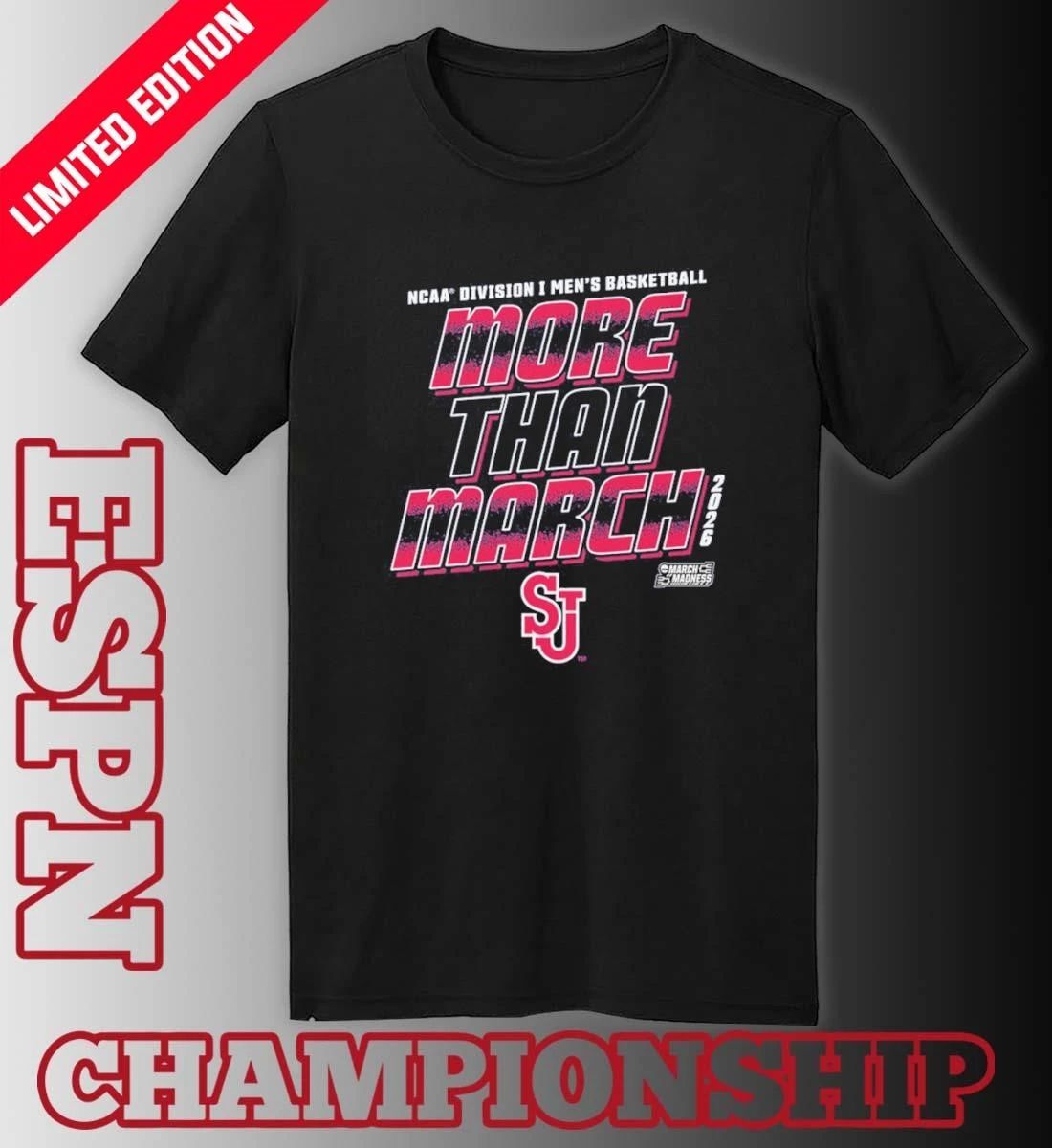 St. John’s Men’s Basketball More Than March 2026 Shirt