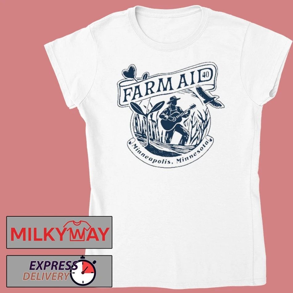 Farm Aid 40 Rice Harvester New Shirt