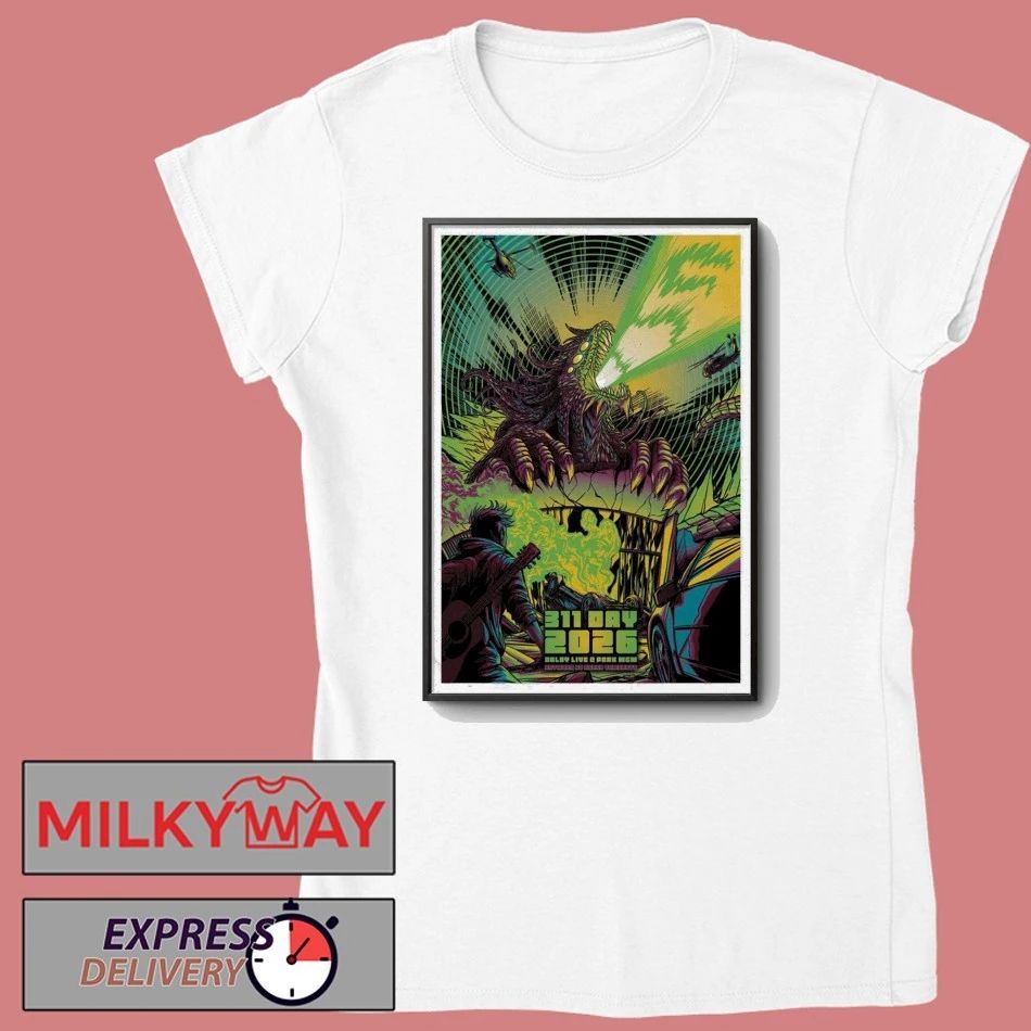 311 Day 2026 Poster Park Mgm shirt