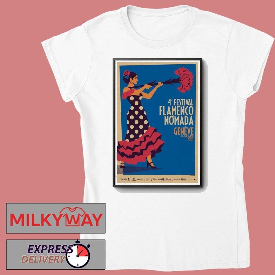 Festival Flamenco Nomada Jan 26 2026 Poster shirt