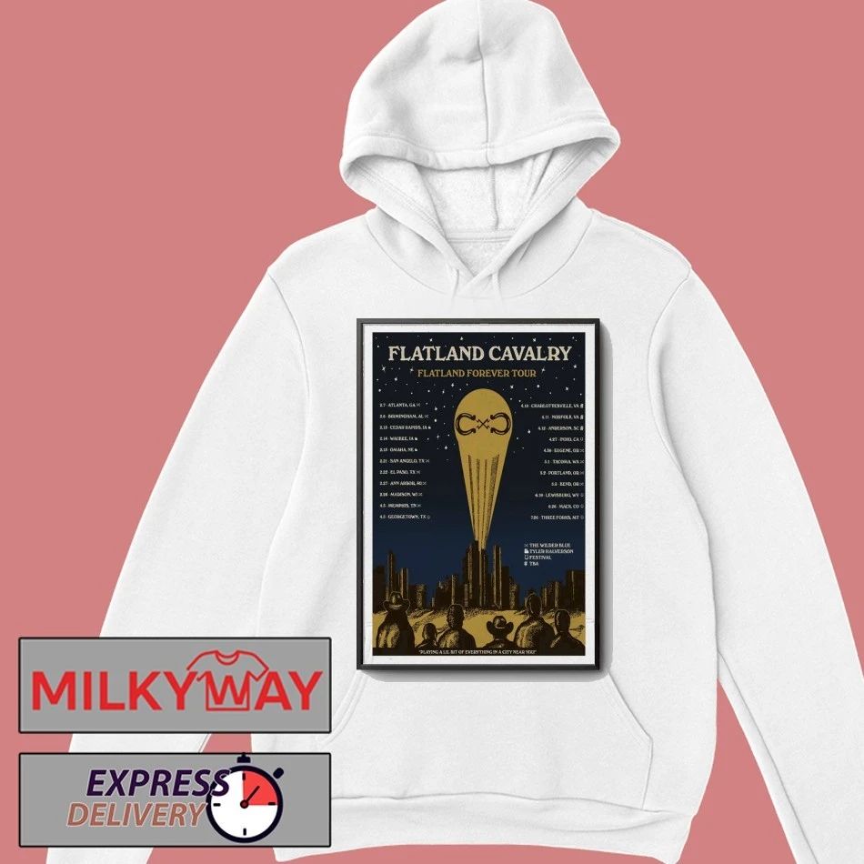 Flatland Cavalry Flatland Forever Tour 2025 Poster shirt