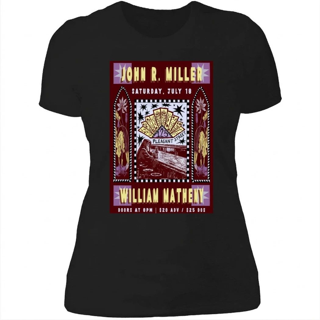 William Matheny July 18 2026 Morgantown, WV Concert Poster Shirt