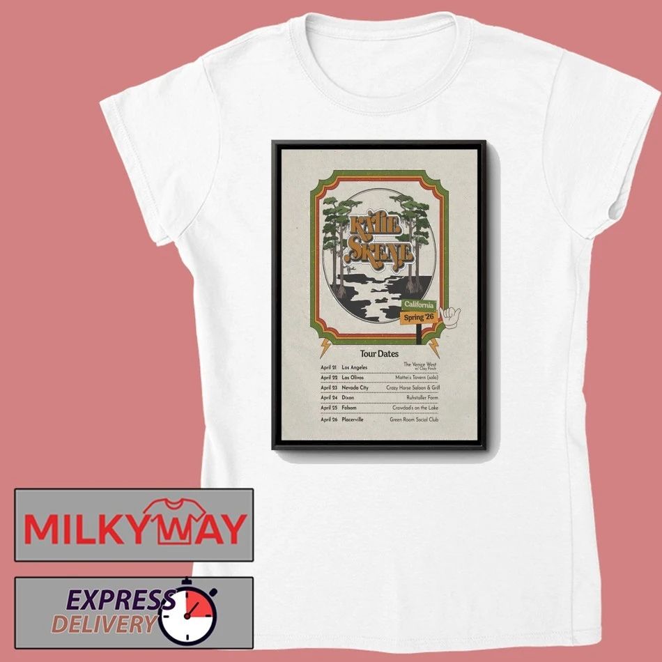 Kalie Skene California Spring Tour 26 Poster shirt