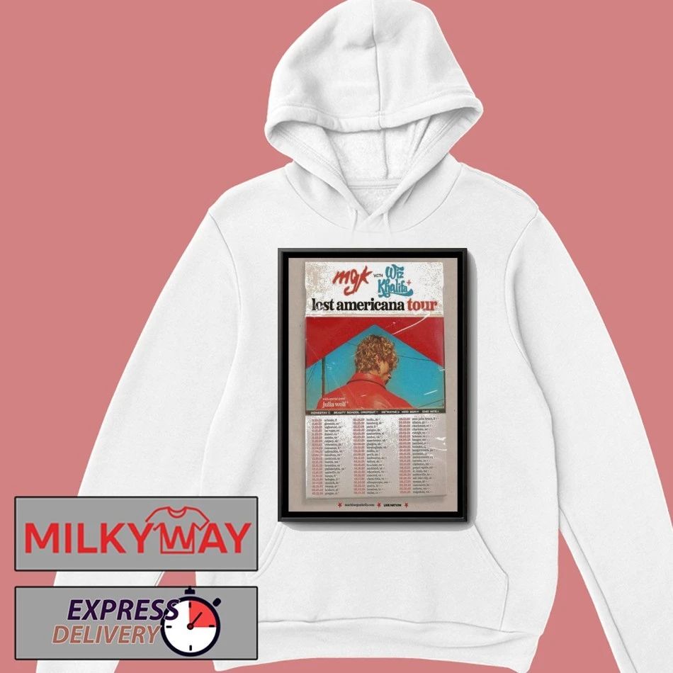MGK Wiz Khalifa World Tour Poster shirt