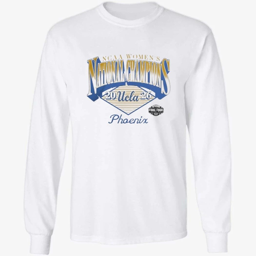 UCLA Bruins 2026 NCAA Women’s Basketball National Champions T-Shirt