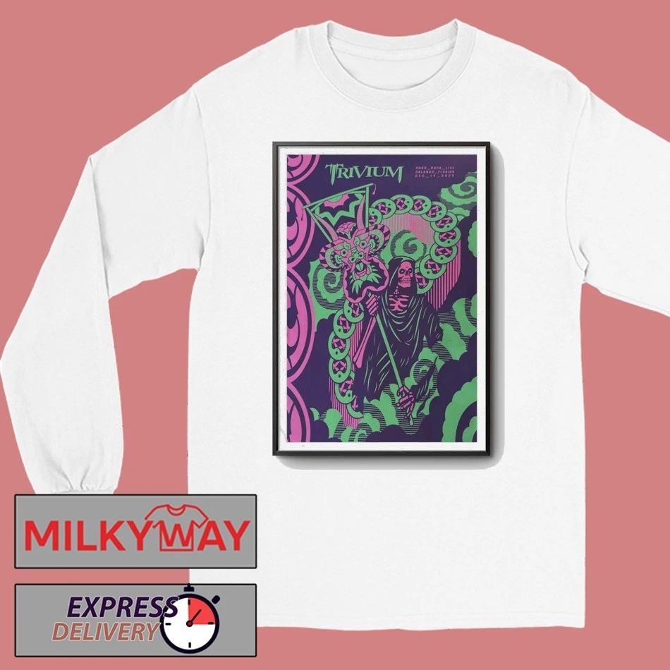 Trivium Dec 14 2025 Poster Orlando, FL shirt