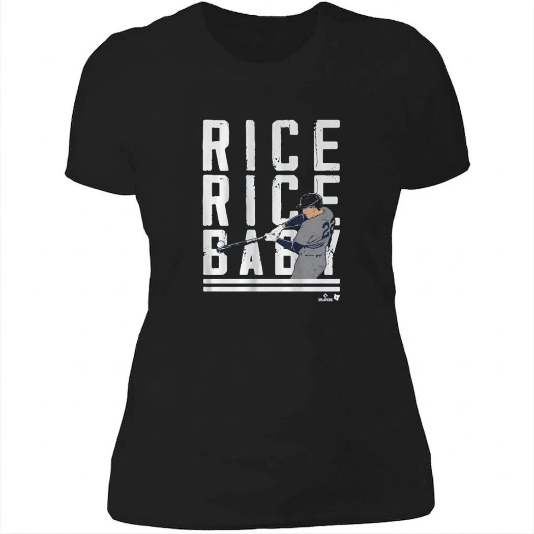 Ben Rice Rice Rice Baby Baseball Shirt
