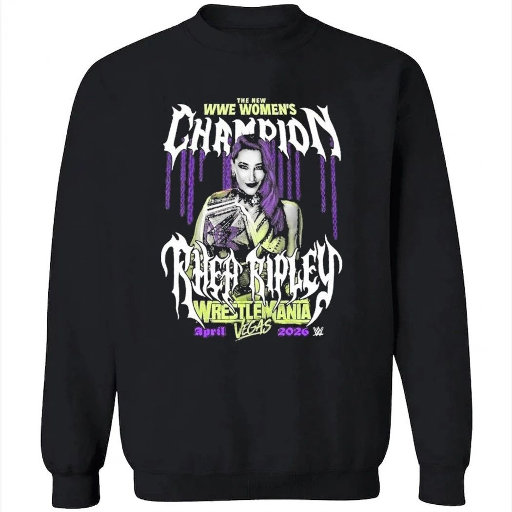 Rhea Ripley WrestleMania Vegas 2026 Champion Shirt