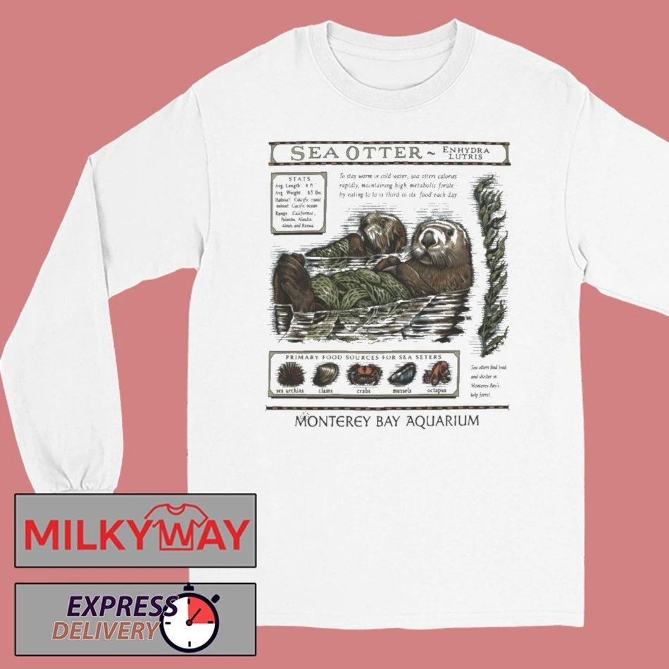 Taylor Sea Otter Monterey Bay Aquarium 2025 Shirt