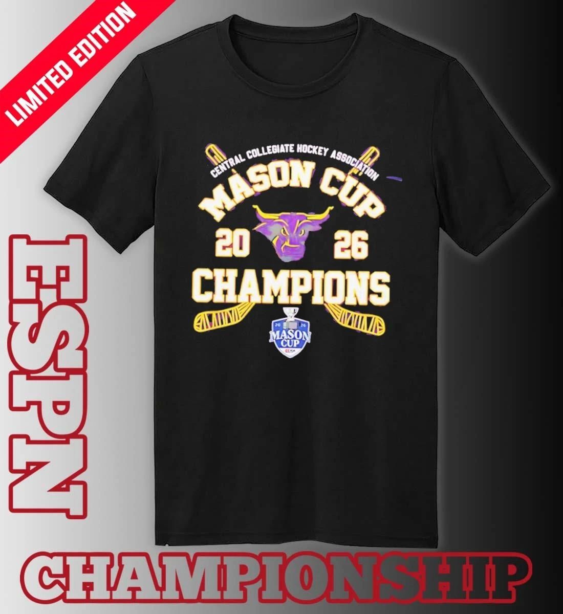 Minnesota State Mavericks 2026 CCHA Mason Cup Champions shirt