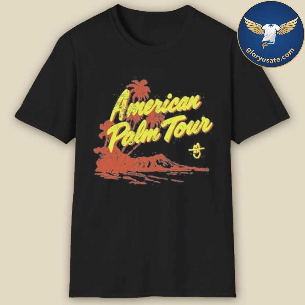 Niko Moon 2026 American Palm Dateback Spring Tour Shirt