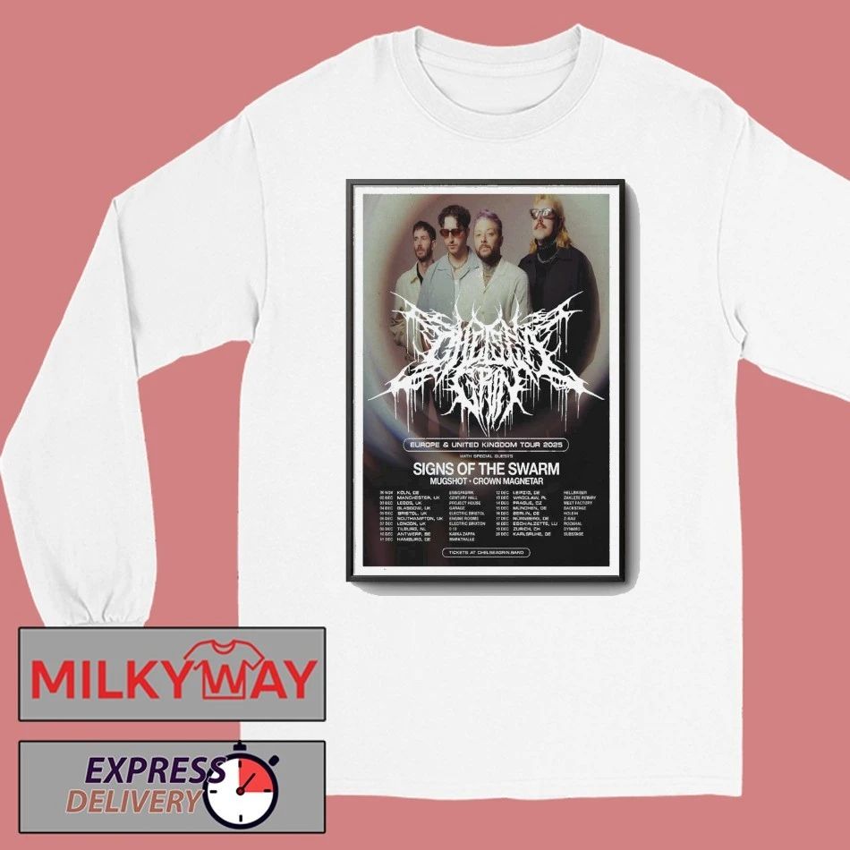 Chelsea Grin Tour Dec 2025 Poster shirt