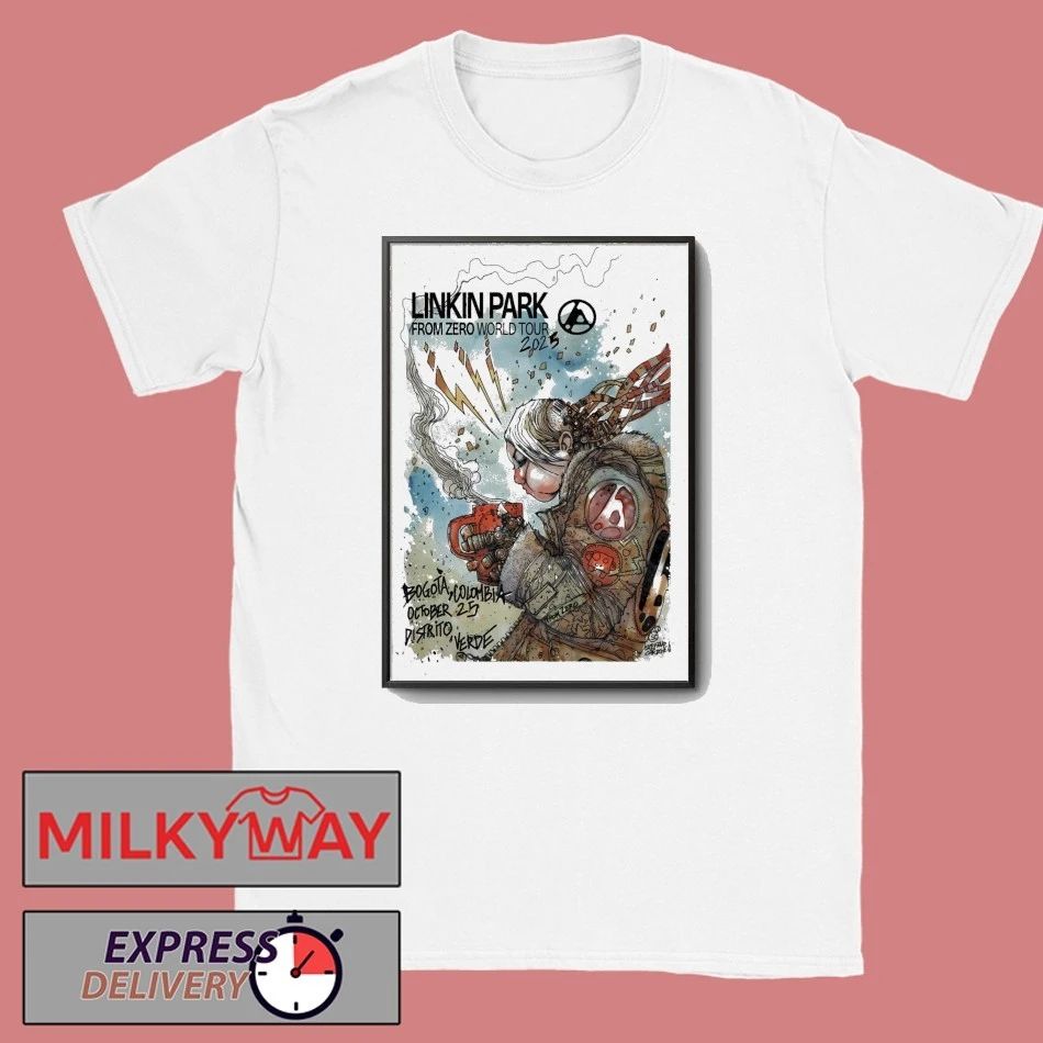 Linkin Park Tour Bogotá, Colombia 25 Oct 2025 Poster shirt