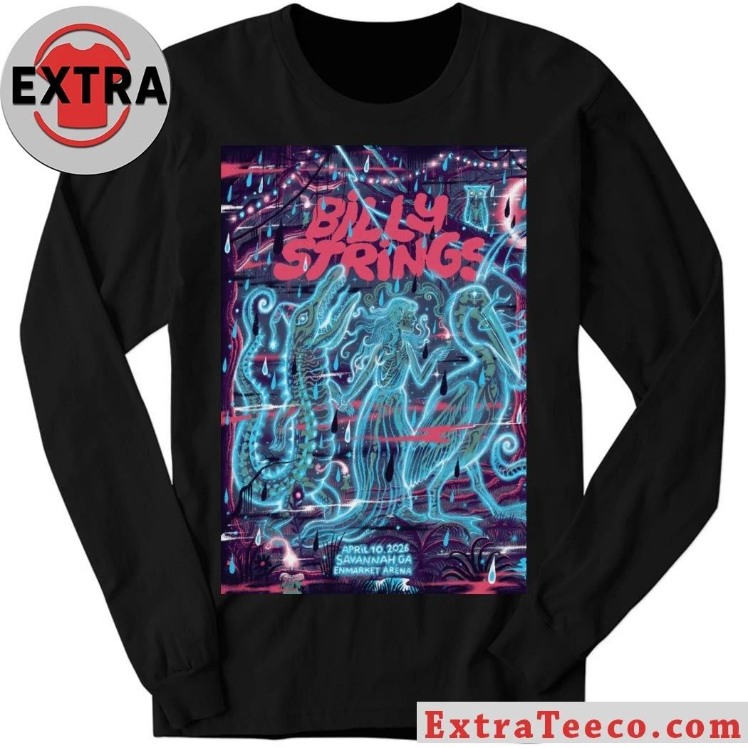 Billy Strings Enmarket Arena In Savannah GA April 10 2026 Poster Shirt