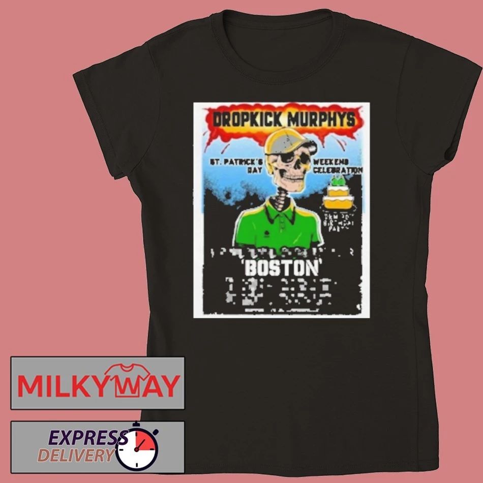 Dropkick Murphys Boston 2025 Poster shirt