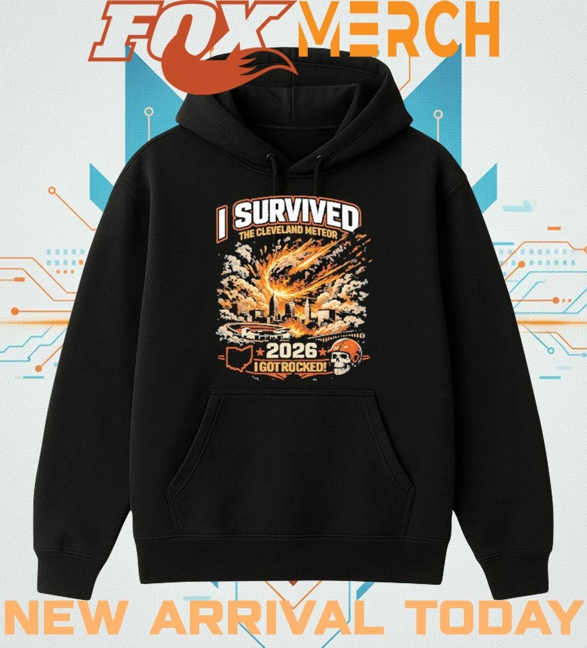 I Survived The Cleveland Meteor 2026 t-shirt