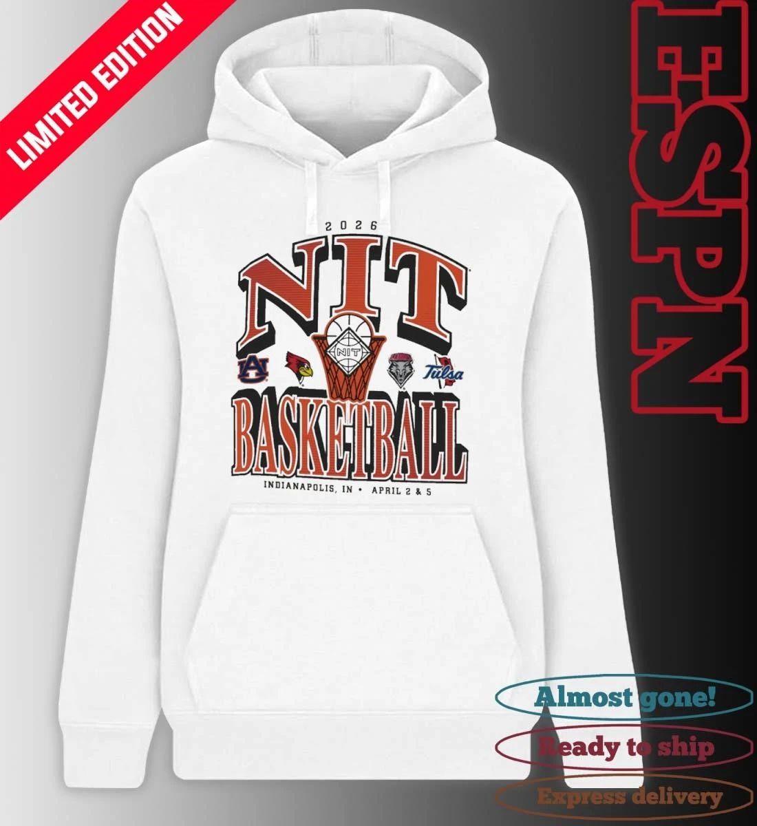 NIT Basketball 2026 Indianapolis, IN April 2 & 5 T-Shirt