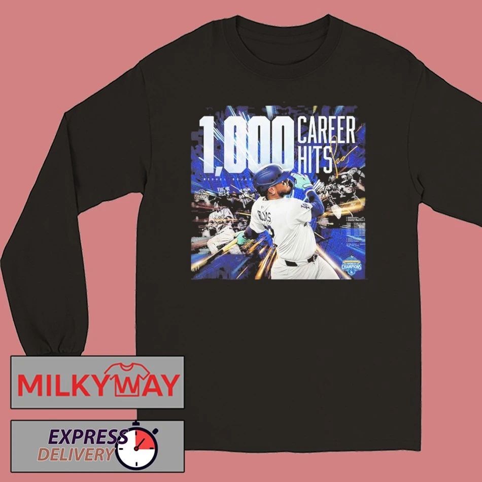 Los Angeles Dodgers Miguel Rojas 1000 Hits Career shirt