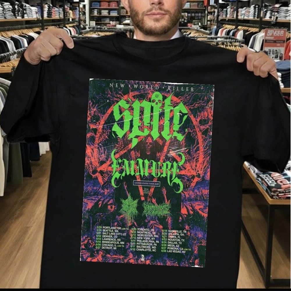 Spite The New World Killer Tour 2026 Shirt