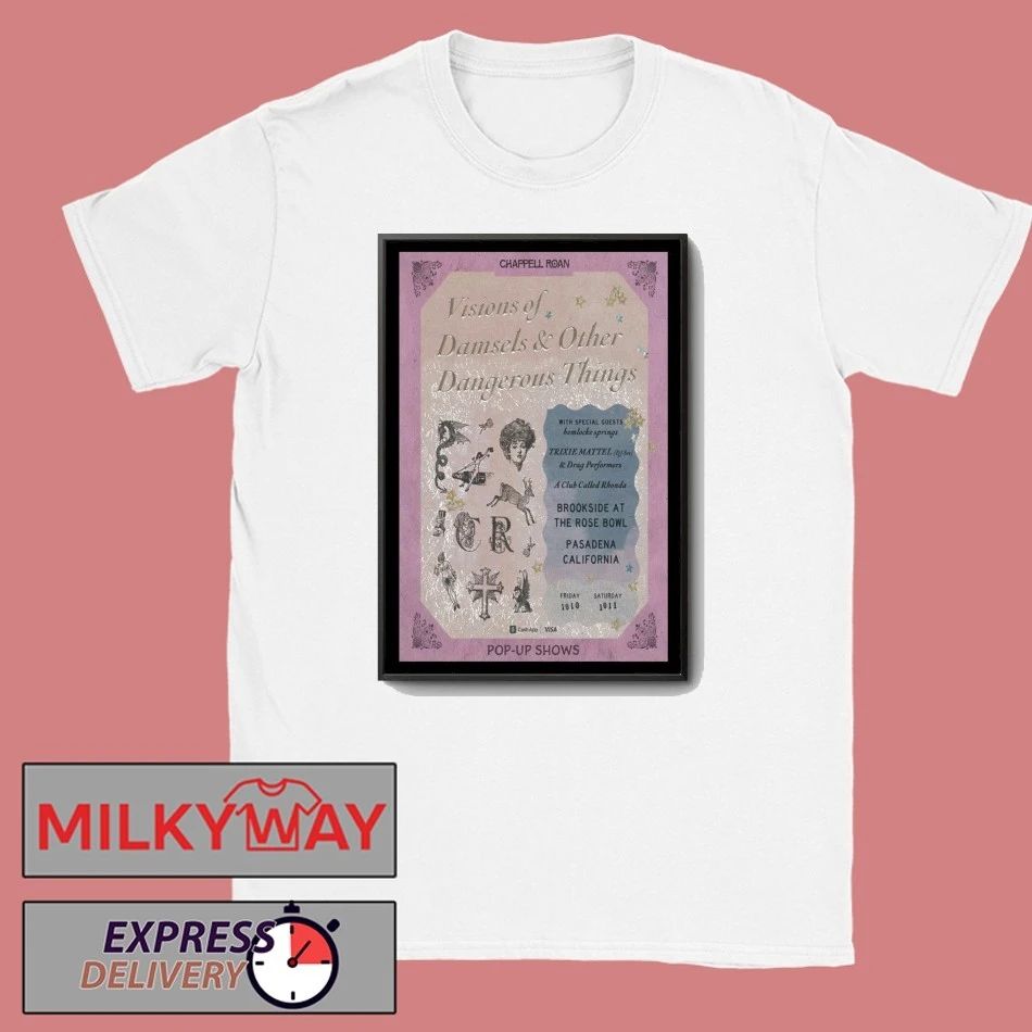 Chappell Roan Tour Pasadena, California 2025 Poster shirt