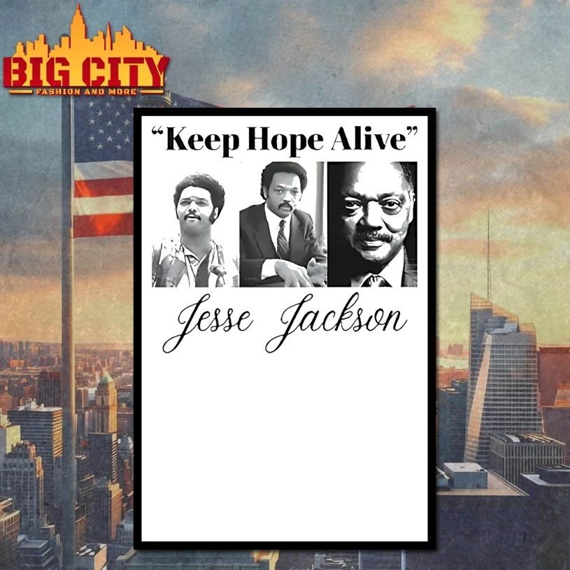 Jesse Jackson Keep Hope Alive t-shirt