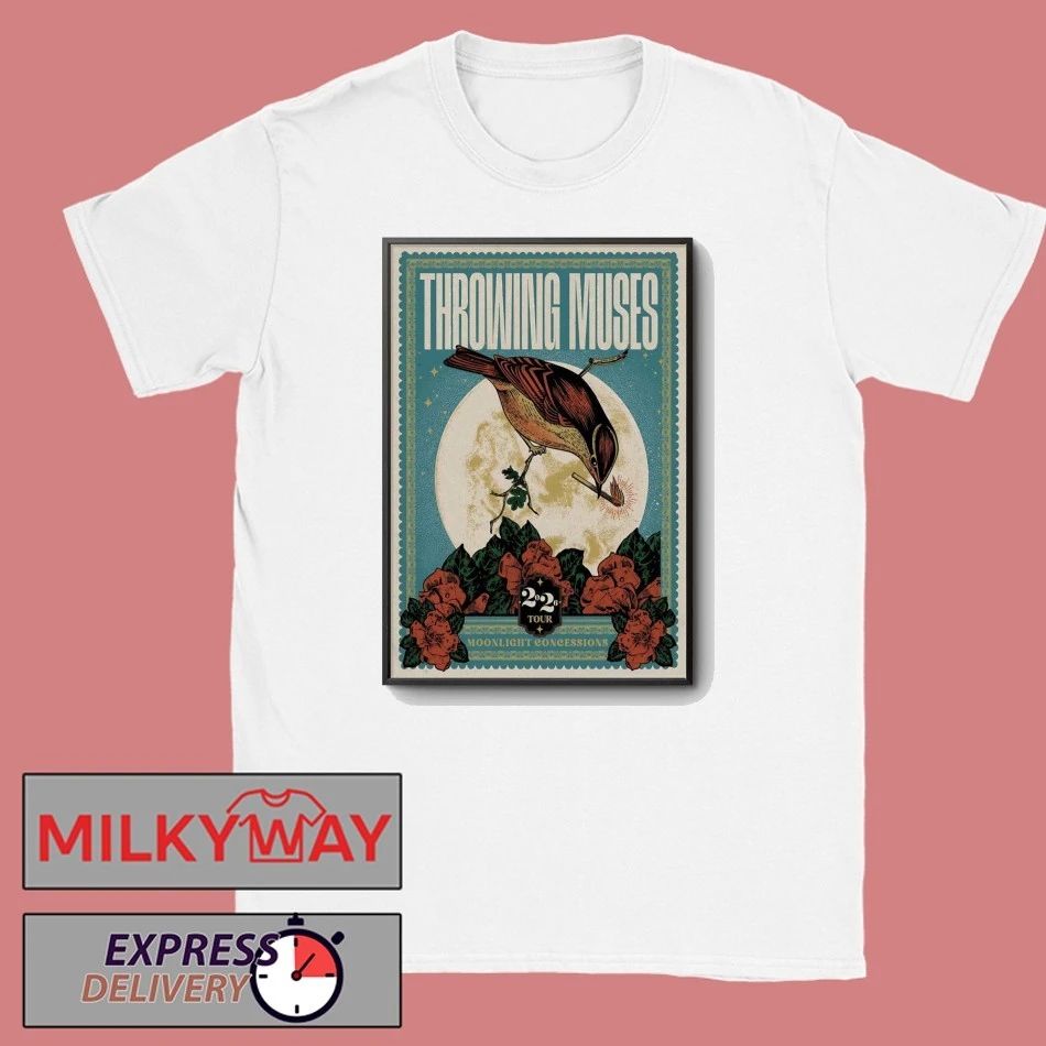 Throwing Muses Moonlight Concessions Tour 26 Poster shirt
