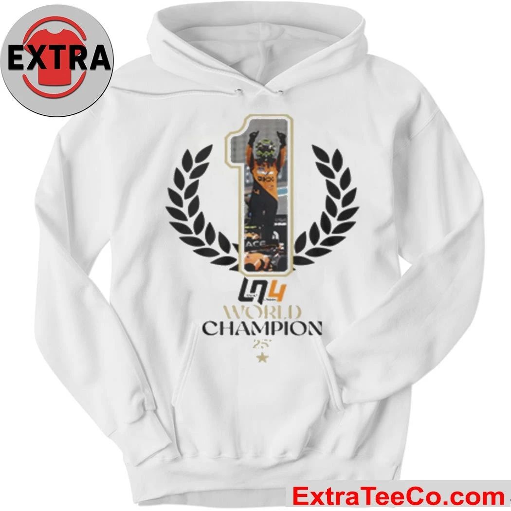 Lando Norris Formula 1 2025 Drivers’ World Champion Shirt