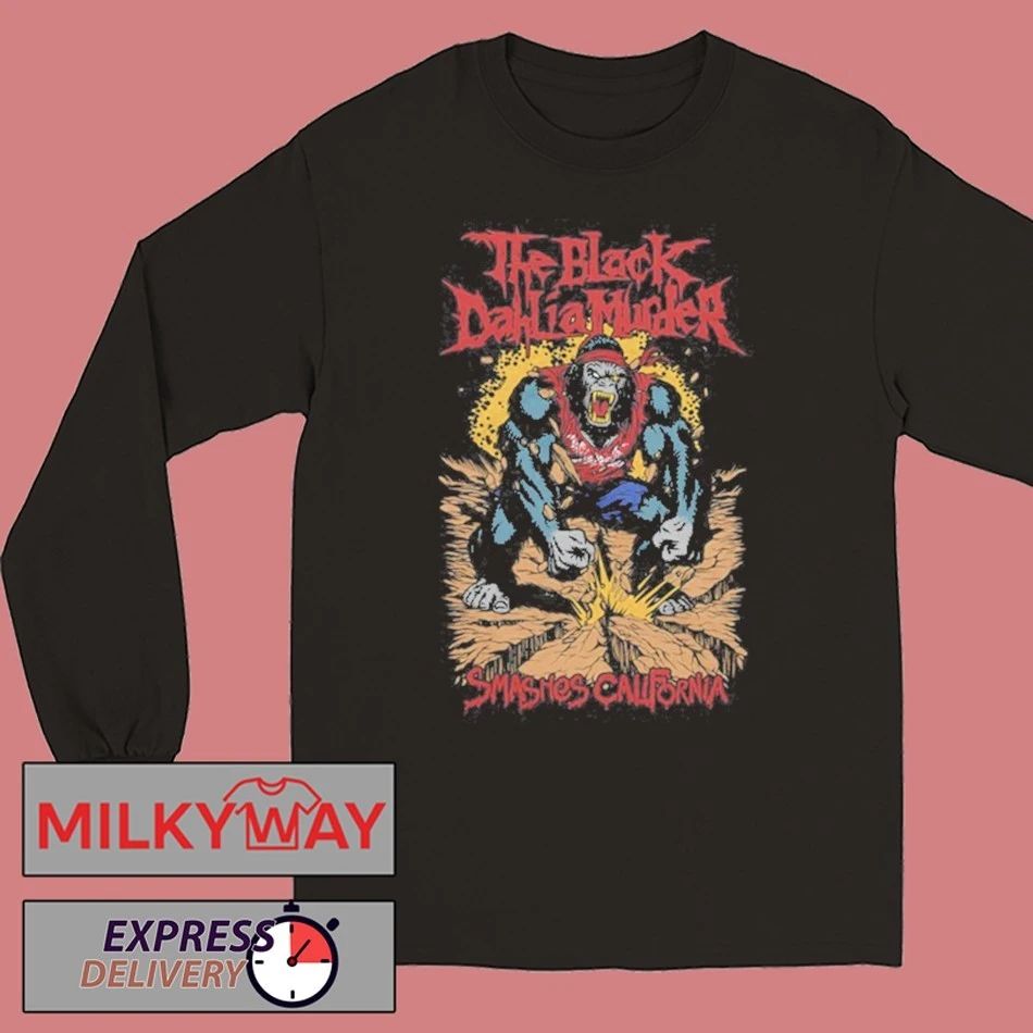 The Black Dahlia Murder Smashes California 2025 shirt