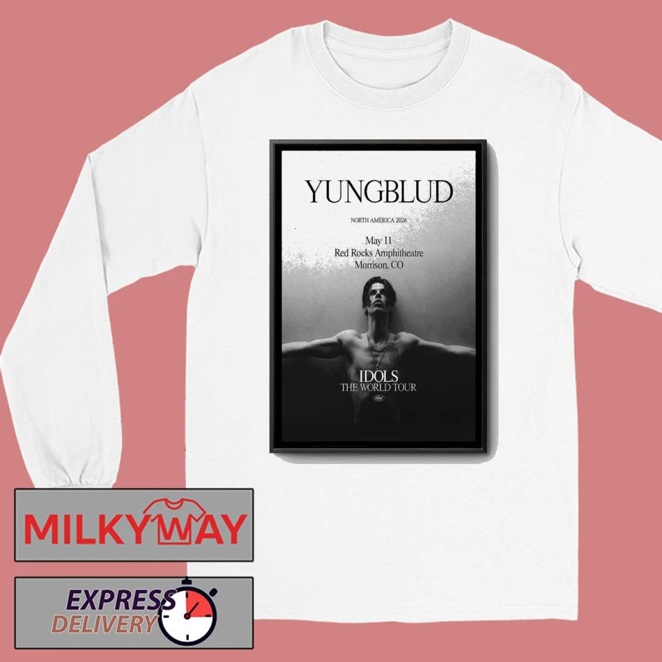 Yungblud May 11 2026 Red Rocks Amphitheatre Morrison CO Poster shirt